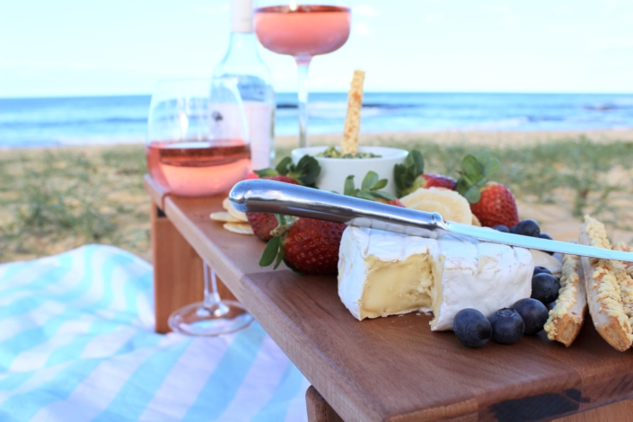 Portable Grazing Table Camping Wine Beer