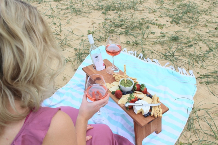 Portable Grazing Table Camping Wine Beer