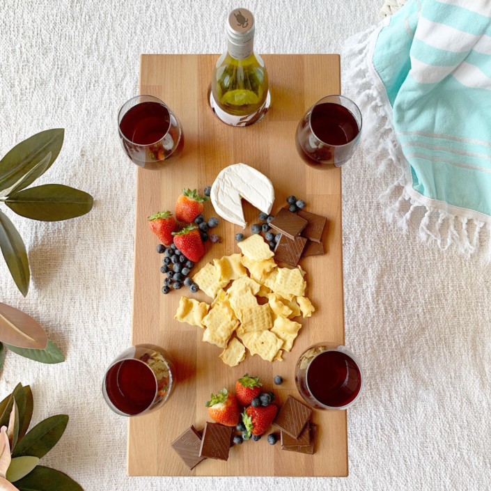 portable wine beer grazing picnic table