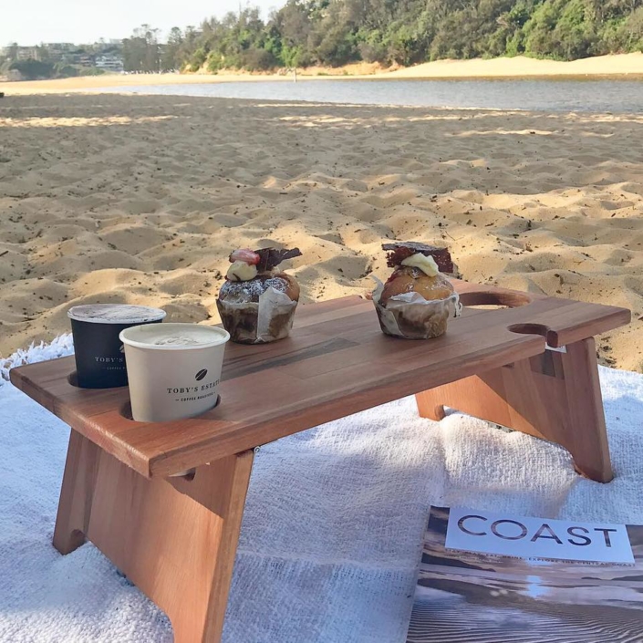 Portable Grazing Table Camping Wine Beer